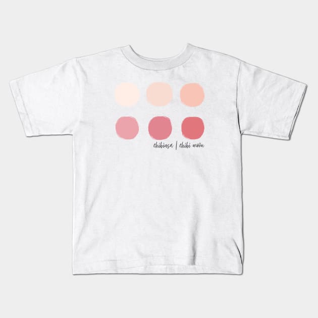 Color Palette 2 Kids T-Shirt by littlemoondance